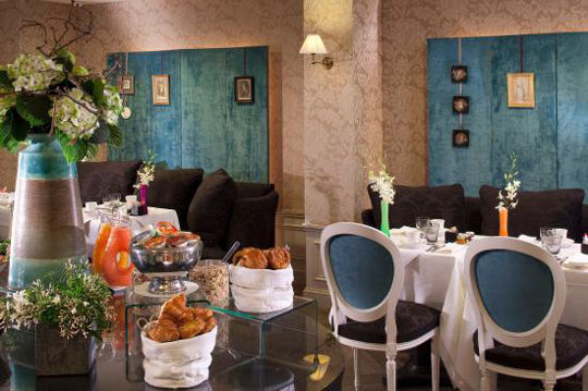 hotel de buci breakfast-room retouche in the text